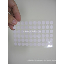 round water-sensitive adhesive sticker or paper sheet mobile-phone labels/stickers